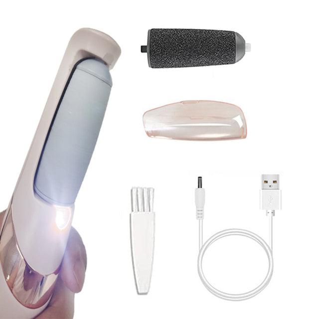 Lixa Elétrica Para os Pés Recarregável USB